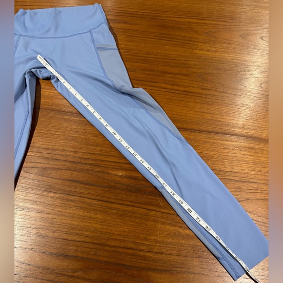 Offline by Aerie Goals 7/8 Legging Size S in Light Blue Hi Rise Mesh Detail - Picture 6 of 10